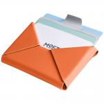 Portofel magnetic Moft Movas Trackable Travel, Compatibil MagSafe, Functie de stand, Dispozitiv de urmarire integrat, Portocaliu 7 - lerato.ro