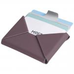 Portofel magnetic Moft Agile Travel, Compatibil MagSafe, Burgundy 3 - lerato.ro
