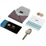 Portofel magnetic Moft Agile Travel, Compatibil MagSafe, Burgundy 6 - lerato.ro