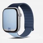 Curea Moft Sport compatibila cu Apple Watch 10 / 11 / 12, 42mm, Navy / Mist 4 - lerato.ro