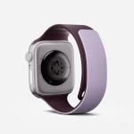 Curea Moft Sport compatibila cu Apple Watch 10 / 11 / 12, 46mm, Burgundy / Violet 10 - lerato.ro