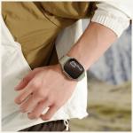 Curea Moft Sport compatibila cu Apple Watch 10 / 11 / 12, 46mm, Verde / Portocaliu 10 - lerato.ro