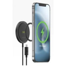 Incarcator Wireless Mophie Snap Plus cu MagSafe, 15W, USB-C, Negru
