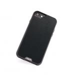 Carcasa Mous Limitless 2.0 iPhone 7/8 Real Black Leather cu folie de protectie
