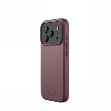Huse si carcase iPhone 17 Pro, Husa din piele Mujjo cu MagSafe compatibila cu iPhone 17 Pro, Bronze Red, lerato.ro