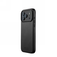 Huse si carcase iPhone 17 Pro, Husa din piele Mujjo cu MagSafe compatibila cu iPhone 17 Pro, Negru, lerato.ro