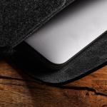 Husa laptop MUJJO Sleeve compatibila cu laptop 15 inch, Negru 3 - lerato.ro