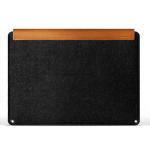 Husa laptop MUJJO Sleeve compatibila cu laptop 12 inch, Negru / Maro 11 - lerato.ro