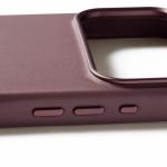 Husa din piele Mujjo cu MagSafe compatibila cu iPhone 17 Pro Max, Bronze Red 3 - lerato.ro