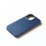 Husa din piele Mujjo cu MagSafe compatibila cu iPhone 16 Pro Max, Albastru 4 - lerato.ro