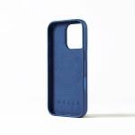 Husa din piele Mujjo cu MagSafe compatibila cu iPhone 16 Pro, Albastru 3 - lerato.ro