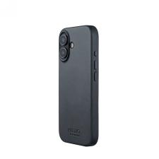 Huse si carcase iPhone 17, Husa din piele Mujjo cu MagSafe compatibila cu iPhone 17, Basalt, lerato.ro