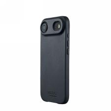 Husa din piele naturala Mujjo Leather Case cu MagSafe compatibila cu iPhone 17 Air, Basalt