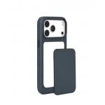 Husa Mujjo Troubadour Modular cu MagSafe compatibila cu iPhone 18 Pro Max / 17 Pro Max, Navy Blue 3 - lerato.ro