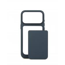 Husa Mujjo Troubadour Modular cu MagSafe compatibila cu iPhone 18 Pro Max / 17 Pro Max, Navy Blue