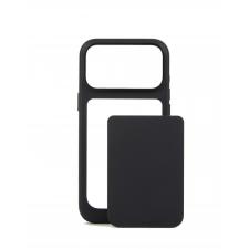 Husa Mujjo Troubadour Modular cu MagSafe compatibila cu iPhone 18 Pro Max / 17 Pro Max, Negru