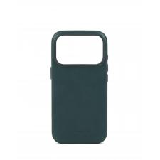 Husa Mujjo Troubadour cu MagSafe compatibila cu iPhone 18 Pro / 17 Pro, Obsidian Green
