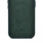 Husa Mujjo Troubadour cu MagSafe compatibila cu iPhone 18 Pro / 17 Pro, Obsidian Green 8 - lerato.ro
