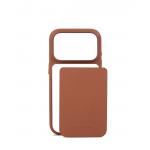 Husa Mujjo Troubadour Modular cu MagSafe compatibila cu iPhone 18 Pro / 17 Pro, Maro 2 - lerato.ro