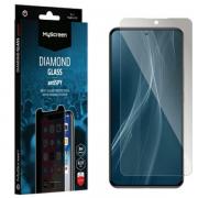 Folie de protectie din sticla securizata MS Diamond AntiSpy Privacy compatibila cu iPhone 16 Pro Max, Negru