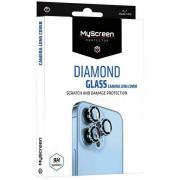 Protectie sticla securizata camera foto MyScreen Diamond Glass Camera Lens Cover compatibila cu Samsung Galaxy A26 5G, Negru