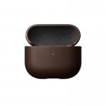 Carcasa din piele naturala NOMAD Leather compatibila cu Apple AirPods 3 Brown