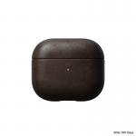 Carcasa din piele naturala NOMAD Leather compatibila cu Apple AirPods 3 Brown 7 - lerato.ro