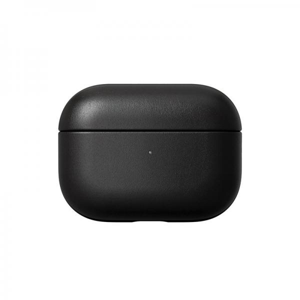 Carcasa din piele naturala NOMAD Leather compatibila cu Apple AirPods Pro Black 1 - lerato.ro