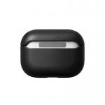 Carcasa din piele naturala NOMAD Leather compatibila cu Apple AirPods Pro Black