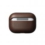 Carcasa din piele naturala NOMAD Leather compatibila cu Apple AirPods Pro Brown 7 - lerato.ro