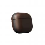 Carcasa din piele naturala NOMAD Leather compatibila cu Apple AirPods Pro Brown 5 - lerato.ro