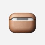 Carcasa din piele naturala NOMAD Rugged Leather compatibila cu Apple AirPods Pro Brown