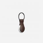 Suport tip breloc NOMAD Leather Loop compatibil Apple AirTag, Adeziv 3M, Brown 5 - lerato.ro