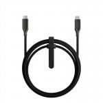 Cablu pentru incarcare si transfer de date NOMAD Kevlar, 2x USB-C, 1.5m, Carbide 2 - lerato.ro