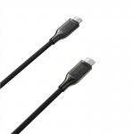 Cablu pentru incarcare si transfer de date NOMAD Kevlar, 2x USB-C, 1.5m, Carbide 3 - lerato.ro