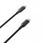 Cablu pentru incarcare si transfer de date NOMAD Kevlar, 2x USB-C, 3m, Carbide 3 - lerato.ro