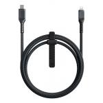 Cablu pentru incarcare si transfer de date NOMAD Kevlar USB Type-C/Lightning 1.5m Negru 2 - lerato.ro