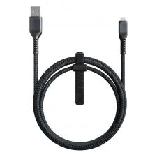 Cablu pentru incarcare si transfer de date NOMAD Kevlar USB/Lightning 1.5m Negru