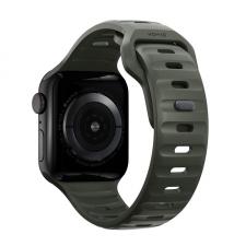 Curea rezistenta la apa NOMAD Sport Strap compatibila cu Apple Watch 4/5/6/7/8/SE/Ultra 42/44/45/49mm Green