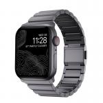 Curea aluminiu NOMAD Aluminum compatibila cu Apple Watch 4/5/6/7/8/SE/Ultra 42/44/45/49mm Grey 5 - lerato.ro
