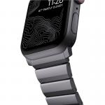 Curea aluminiu NOMAD Aluminum compatibila cu Apple Watch 4/5/6/7/8/SE/Ultra 42/44/45/49mm Grey 6 - lerato.ro