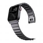 Curea aluminiu NOMAD Aluminum compatibila cu Apple Watch 4/5/6/7/8/SE/Ultra 42/44/45/49mm Grey 11 - lerato.ro