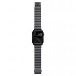 Curea aluminiu NOMAD Aluminum compatibila cu Apple Watch 4/5/6/7/8/SE/Ultra 42/44/45/49mm Grey 3 - lerato.ro