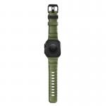 Curea cauciuc NOMAD Rocky Point compatibila cu Apple Watch 4/5/6/7/8/9/10/SE/Ultra1/2 42/44/45/46/49mm Forest/Black 8 - lerato.ro