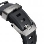 Curea cauciuc NOMAD Rocky Point compatibila cu Apple Watch 4/5/6/7/8/9/10/SE/Ultra1/2 42/44/45/46/49mm Storm/Silver 6 - lerato.ro