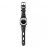 Curea cauciuc NOMAD Rocky Point compatibila cu Apple Watch 4/5/6/7/8/9/10/SE/Ultra1/2 42/44/45/46/49mm Storm/Silver 5 - lerato.ro