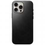 Carcasa NOMAD Traditional Leather MagSafe compatibila cu iPhone 16 Pro Max Black Horween 2 - lerato.ro