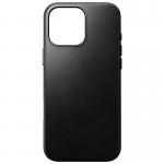 Carcasa NOMAD Traditional Leather MagSafe compatibila cu iPhone 16 Pro Max Black Horween 6 - lerato.ro