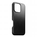 Carcasa NOMAD Traditional Leather MagSafe compatibila cu iPhone 16 Pro Black Horween 8 - lerato.ro