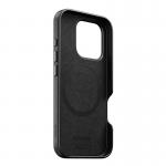 Carcasa NOMAD Traditional Leather MagSafe compatibila cu iPhone 16 Pro Black Horween 9 - lerato.ro